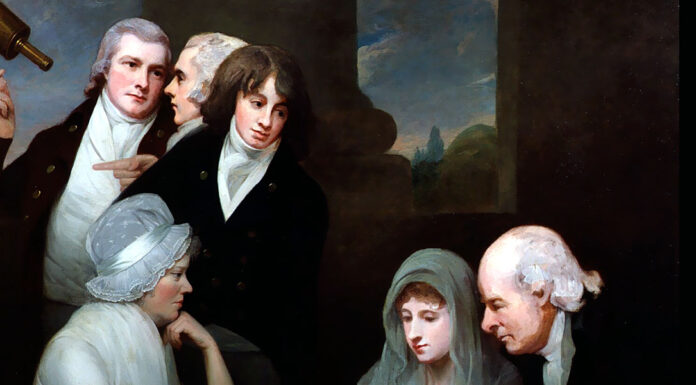 “Il buco nel muro” di Francesco Domenico Guerrazzi Adam Walker and his family, George Romney (1801)
