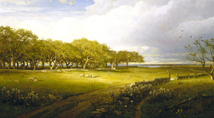 Schumann. Sinfonia n° 2, Op. 61 Old Orchard at Newport. William Trost Richards