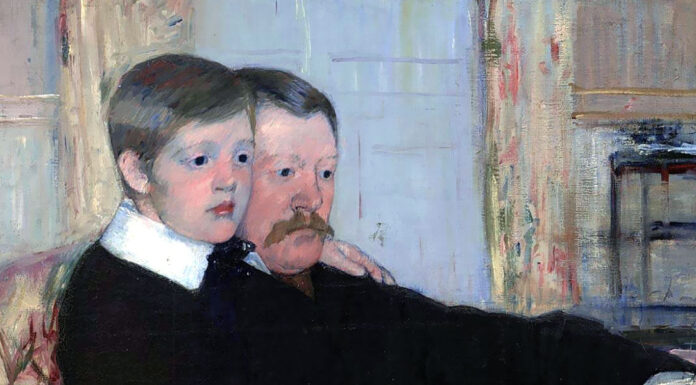 “Il fabbro armonioso” di Angiolo Silvio Novaro Portrait of Alexander J. Cassat and His Son Robert Kelso Cassatt, Mary Cassatt (1885)