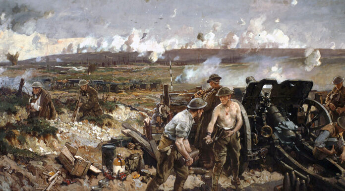 “8 anime in una bomba” di Filippo Tommaso Marinetti The Taking of Vimy Ridge. Richard Jack