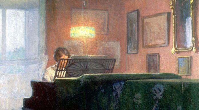 “Nora” di Anna Vertua Gentile The Piano Player, Elin Danielson-Gambogi (1907)