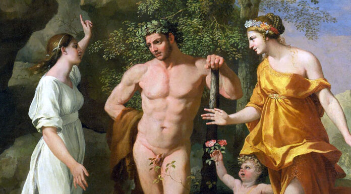 Saint-Saëns. Opera n° 50 The Choice of Hercules. Nicolas Poussin