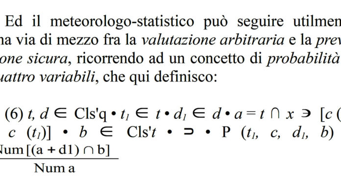 “Frequenza, previsione, probabilità” di Alessandro Padoa FREQUENZA, PREVISIONE, PROBABILITÀ