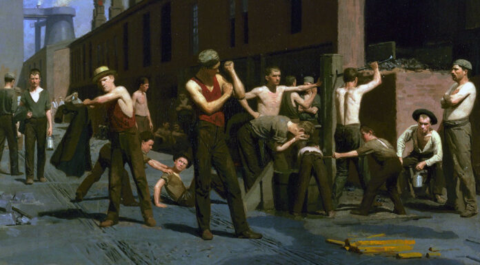 “Tutti i giorni” di Giovanni Descalzo The Ironworkers’ Noontime, Thomas Pollock Anshutz