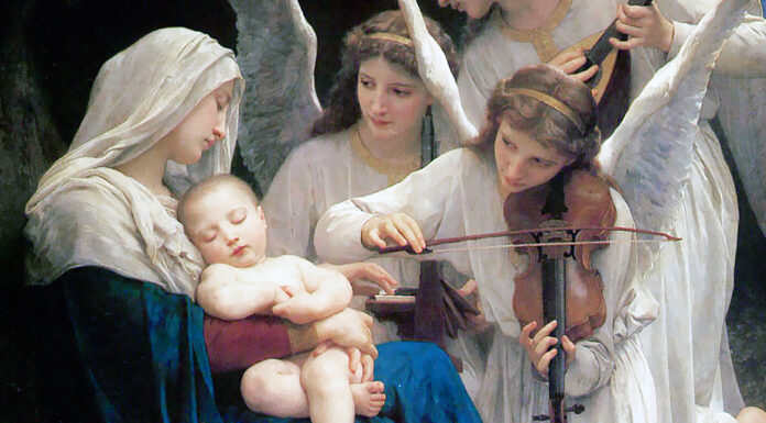 Biber. Passacaglia per violino La Vierge aux anges di William-Adolphe Bouguereau