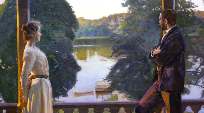 “Dubbio” di Anne Charlotte Leffler Nordic summer’s evening. Richard Bergh