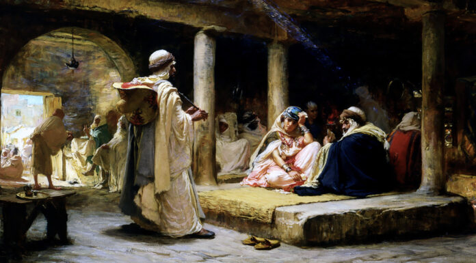 “L’immoralista” di André Gide Cafe at Biskra, Algeria. Frederick Arthur Bridgman
