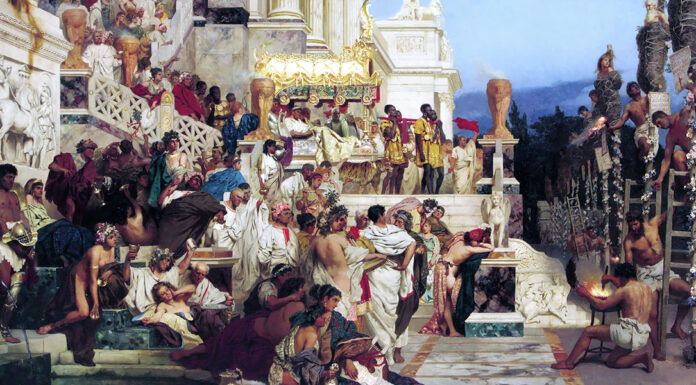 “Nerone” di Giustino Ferri Nero’s Torches. Henryk Siemiradzki