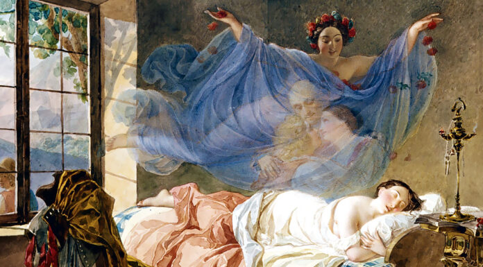 “Il fenomeno della ricordanza illusoria” di Francesco Bonatelli A Dream of a Girl Before a Sunrise. Karl Bryullov