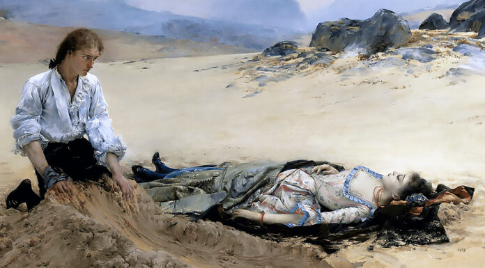 “Storia di Manon Lescaut e del Cavaliere di Grieux” di Antoine François Prévost The Burial of Manon Lescaut by Pascal Dagnan-Bouveret, 1878