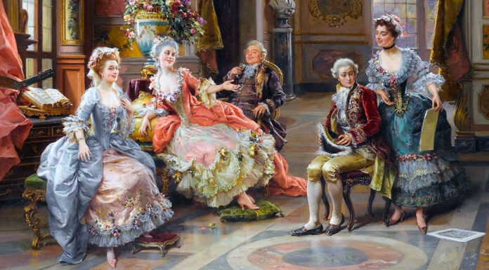 Wolf-Ferrari. “L’amore medico” An Elegant Gathering. Cesare Augusto Detti