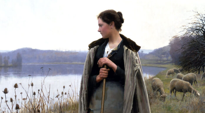 “Maruxa” di Amadeo Vives The Shepherdess of Rolleboise. Daniel Ridgway Knight