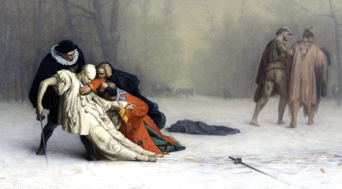 Verdi. “Un ballo in maschera” “Duello dopo il ballo in maschera”. Jean-Léon Gérôme