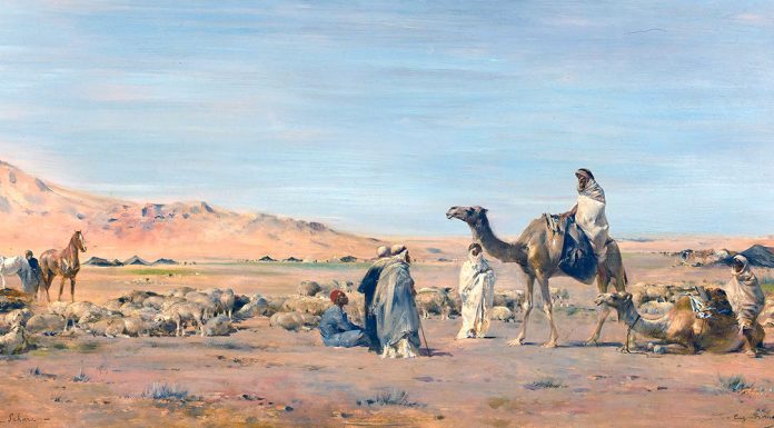 “Il giardino di Allah” di Robert Smythe Hichens Campement dans le Sahara, Eugène Fromentin (1872)