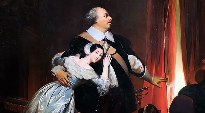 “I puritani” di Vincenzo Bellini “Giulia Grisi et Luigi Lablache dans Les Puritains de Bellini”. François Bouchot
