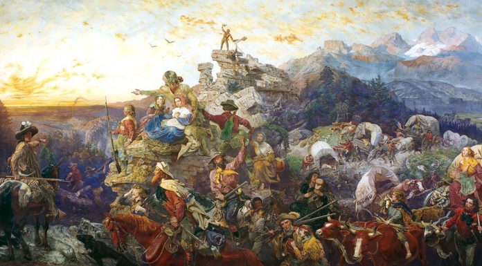 Puccini. “La fanciulla del West” Westward the Course of Empire Takes Its Way. Emanuel Leutze