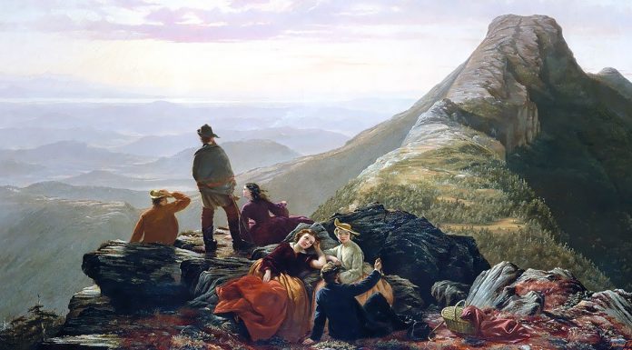 Antonín Dvořák. “Sinfonia n° 9, op. 95” The Belated Party on Mansfield Mountain. Jerome Thompson