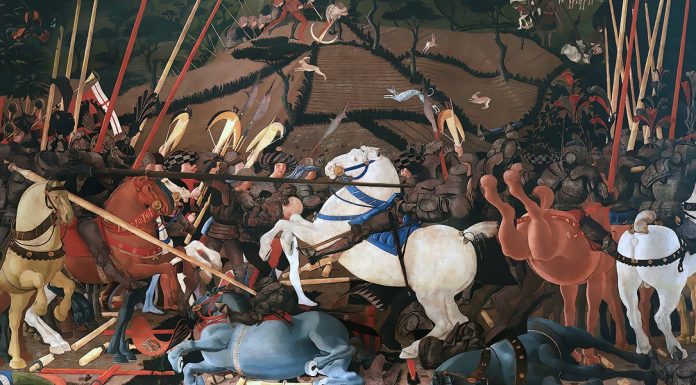 “Cronica. Tomo IV” di Matteo Villani Victory over Bernardino della Ciarda, Paolo Uccello (1438)