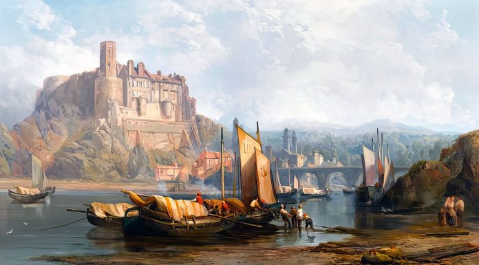 “Viaggio sul Reno e neʼ suoi contorni” di Aurelio Bertola de’ Giorgi James Webb. Heidelberg