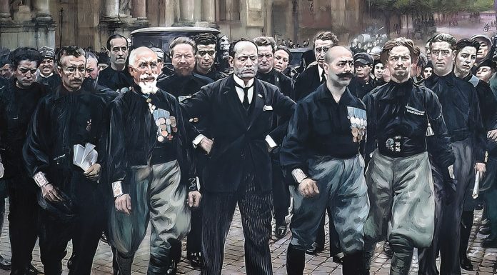 “Storia della rivoluzione fascista. 3” di Roberto Farinacci Marcia su Roma di Giacomo Balla