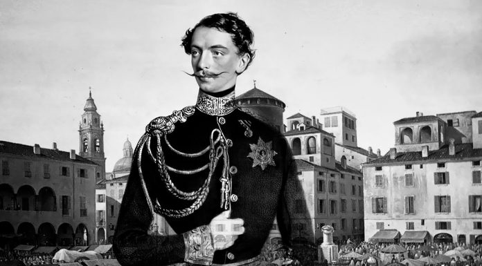 “Aristocrazia. La vendetta di Zoe” di Vittorio Bersezio Portrait of Charles III Duke of Parma