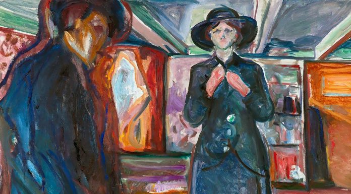 “Spettri” di Henrik Ibsen Man and Woman II, Edvard Munch (1912-1915)