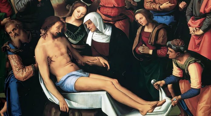 Fauré. “Requiem, Op. 48” Pietro Perugino: Compianto sul Cristo morto.