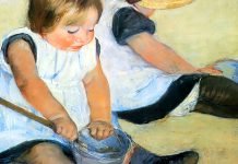 “La libertà” di Cesare Pavese Children Playing On The Beach, Mary Cassatt (1884)