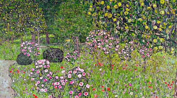 Mahler. “Sinfonia n° 4” Gustav Klimt, Il giardino delle rose (1911)