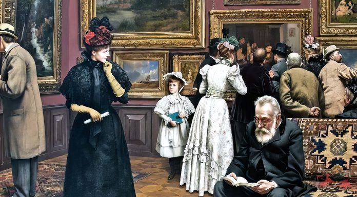 “Analisi delle sensazioni” di Ernst Mach Carl Johann Spielter. Sensation at the art gallery