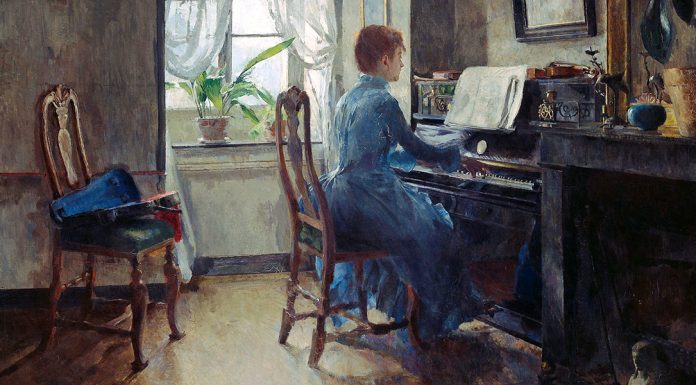 Dvořák. “Opera n° 81” “Chez moi (1887)”. Harriet Backer