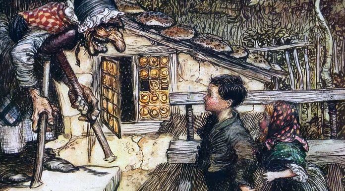 “Nel cerchio magico” di Luigi di San Giusto (alias Luisa Macina Gervasio) “Hansel and Gretel ” di Arthur Rackham