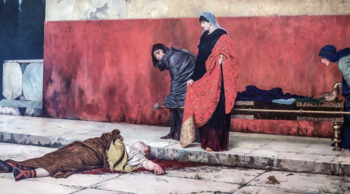 “La catastrofe di Nerone” di Corrado Barbagallo Nero’s death, Vasiliy Smirnov