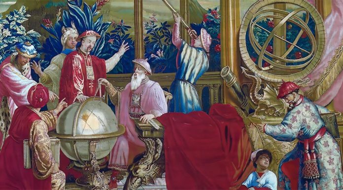 “Della Cina. Libro quarto” di Daniello Bartoli Beijing Observatory Update Tapestry