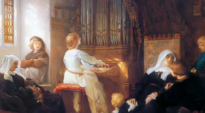 Saint-Saëns. “Sinfonia n° 3” Alexandre Cabanel. “Harmonie”