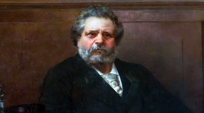 “La letteratura della nuova Italia. Volume II” di Benedetto Croce Portrait of Giosuè Carducci, Italian poet, writer and literary critic (1892), by Vittorio Matteo Corcos