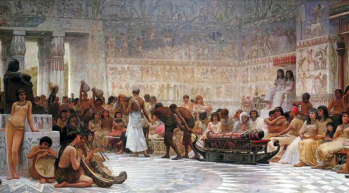 “Le avventure di Sinûhe” “An Egyptian Feast”. Long Edwin Longsden