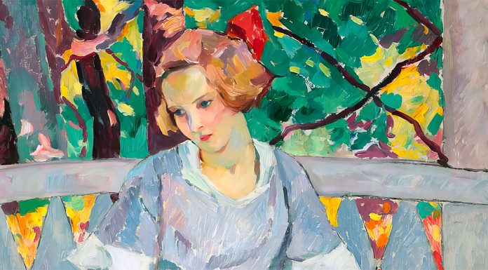 “Capelli biondi” di Salvatore Farina Girl in the Gazebo, Ion Theodorescu-Sion (1920)