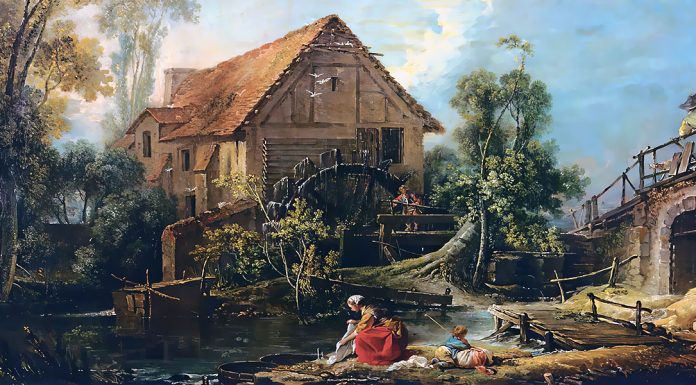 Schubert. “Die schöne Müllerin” “Le Moulin”. François Boucher