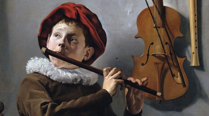 “Suite per orchestra n° 2 in Si minore, BWV 1067” di Johann Sebastian Bach Boy Playing the Flute. Judith Leyster