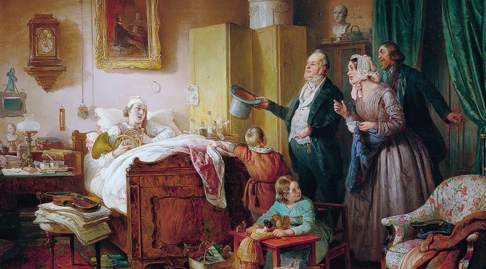 Mozart. “Concerto K 412” Eduard Ritter, “Der kranke Musiker”
