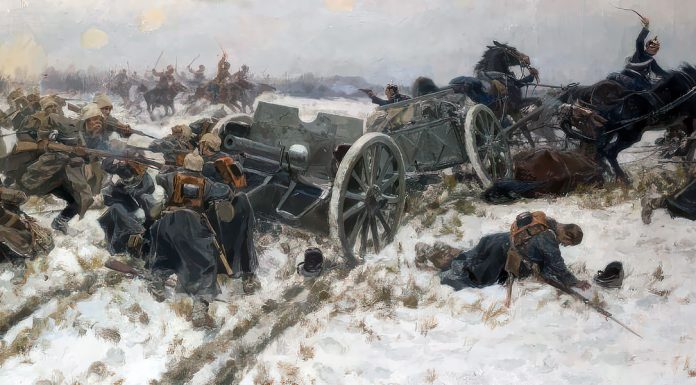 “La Bainsizza” di Dante Formentini Military clash. Ivan Vladimirov