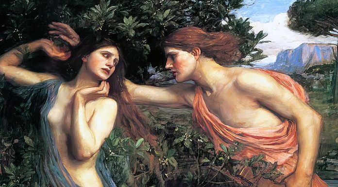 “Poemi ed elegie” di Giuseppe Lipparini Apollo and Daphne, John William Waterhouse (1908)