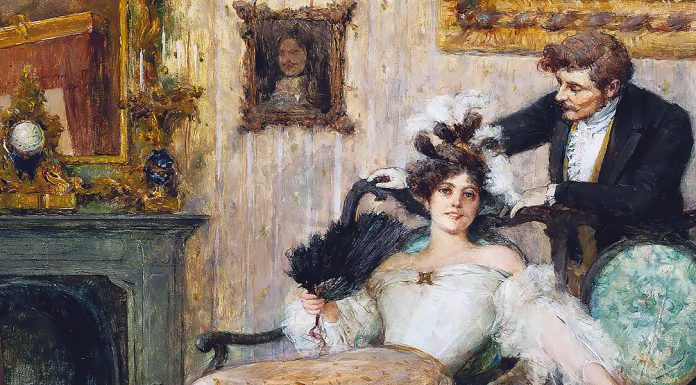 “Baruffa” di Luciano Zuccoli (alias Luciano Von Ingenheim) Carlo Wostry. The suitor