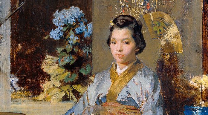 Puccini. “Madama Butterfly” “Japanerin in einem Zimmer”. Julius Victor Berger