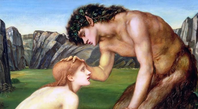“Pan” di Knut Hamsun Psyche and Pan, Edward Burne-Jones (1872 – 1874)