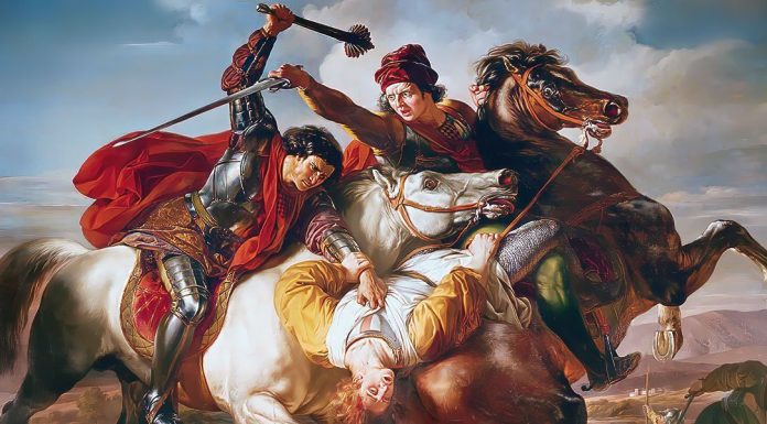 Nuovo ePub. “Nuova cronica” di Giovanni Villani “Farinata degli Uberti alla battaglia del Serchio (pittura a olio, 1842)” di Giuseppe Sabatelli (1813 – 1843).