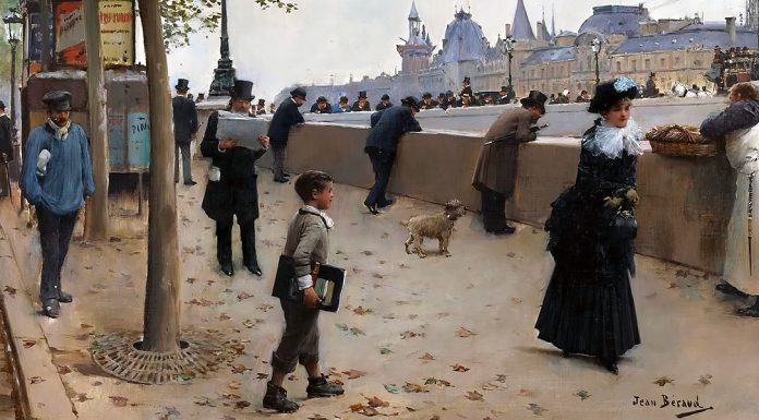 “La botte di sidro” di Octave Mirbeau “Le Pont Neuf” di Jean Georges Béraud