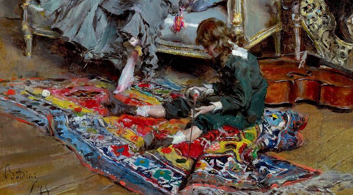Brahms. “Doppio concerto” Giovanni Boldini. Peaceful Days, 1875