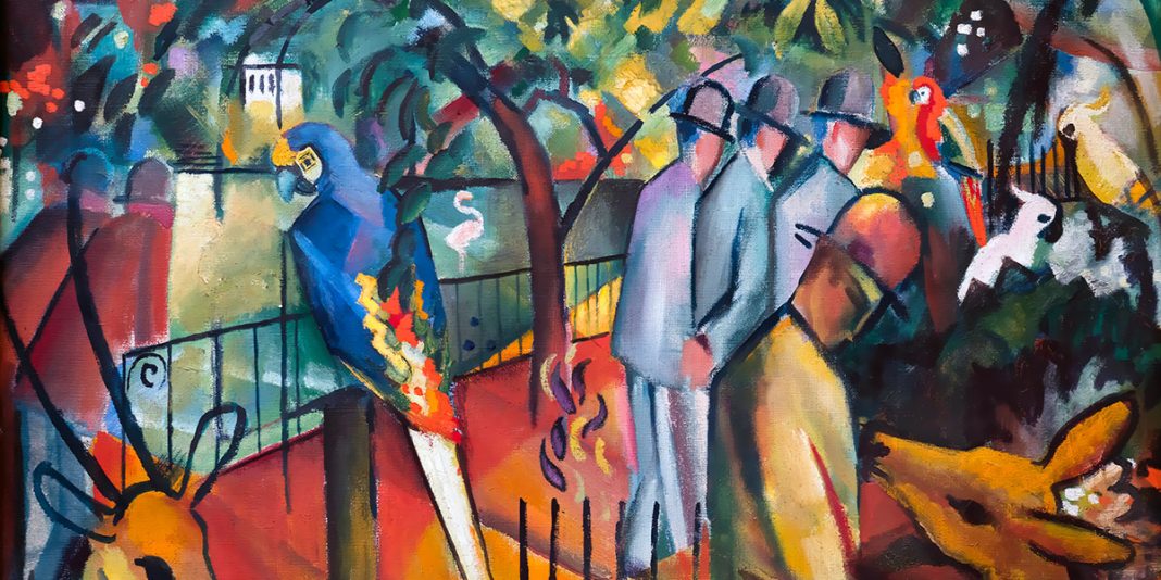 Zoological Garden I, August Macke (1912)